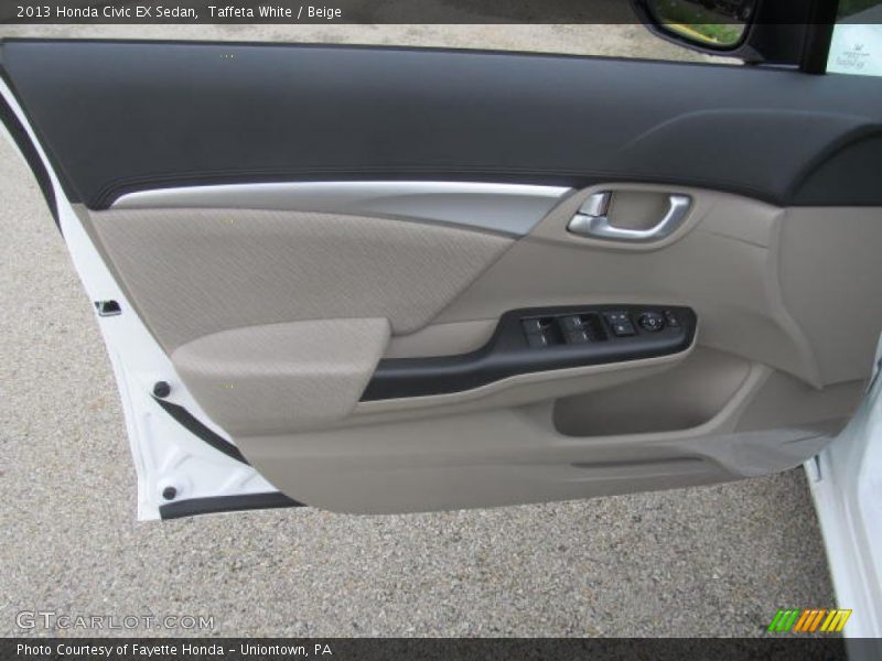 Door Panel of 2013 Civic EX Sedan