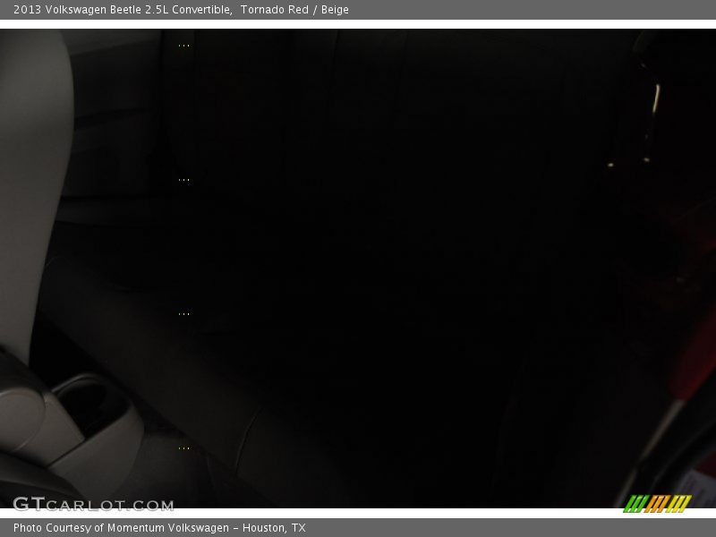 Tornado Red / Beige 2013 Volkswagen Beetle 2.5L Convertible
