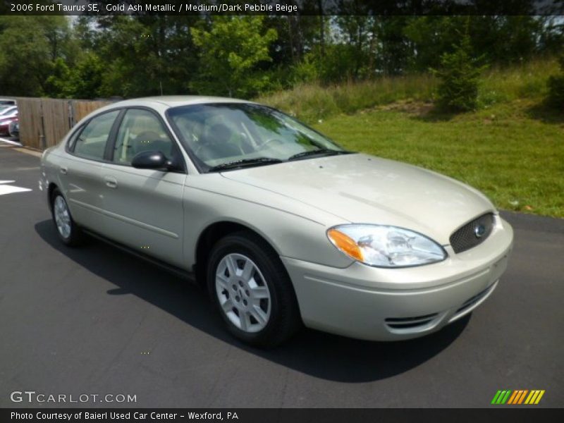 Gold Ash Metallic / Medium/Dark Pebble Beige 2006 Ford Taurus SE