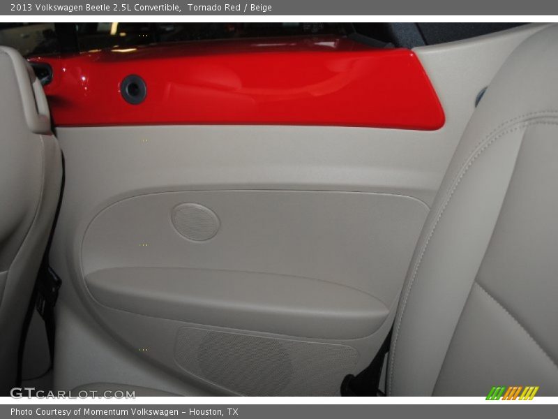 Tornado Red / Beige 2013 Volkswagen Beetle 2.5L Convertible