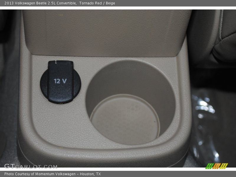 Tornado Red / Beige 2013 Volkswagen Beetle 2.5L Convertible
