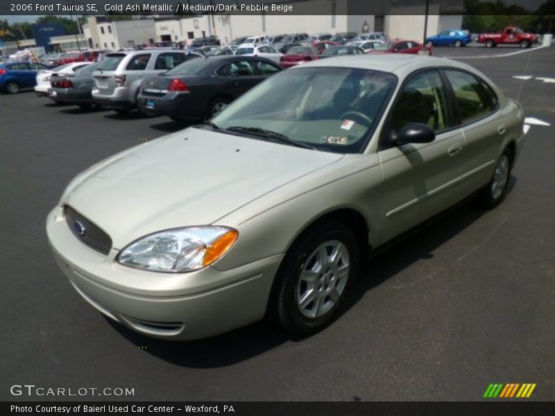 Gold Ash Metallic / Medium/Dark Pebble Beige 2006 Ford Taurus SE