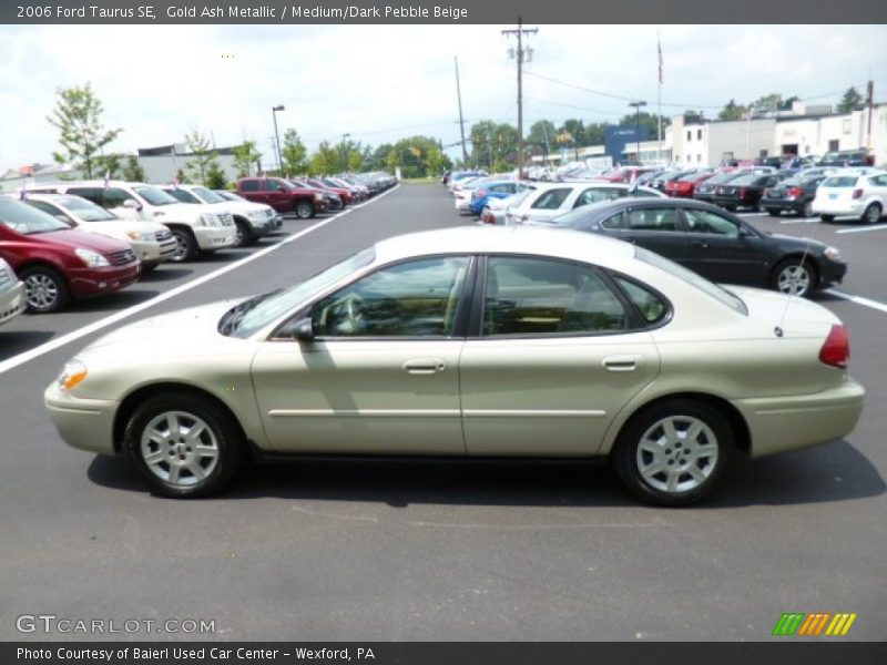 Gold Ash Metallic / Medium/Dark Pebble Beige 2006 Ford Taurus SE