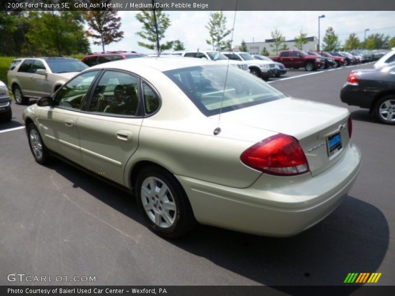 Gold Ash Metallic / Medium/Dark Pebble Beige 2006 Ford Taurus SE