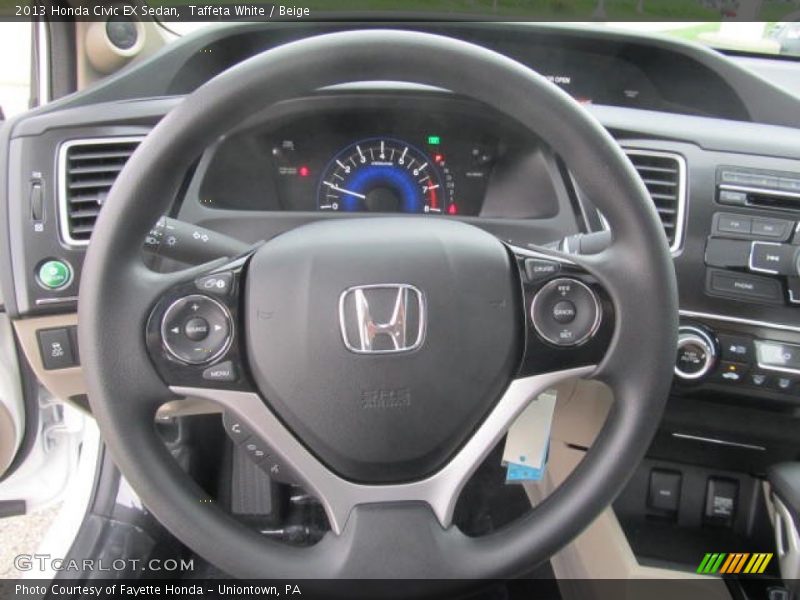  2013 Civic EX Sedan Steering Wheel