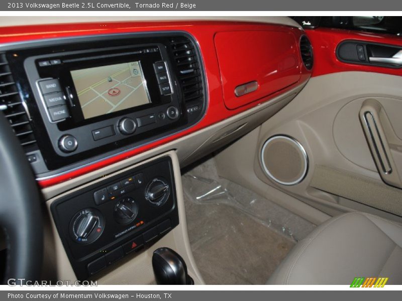 Tornado Red / Beige 2013 Volkswagen Beetle 2.5L Convertible