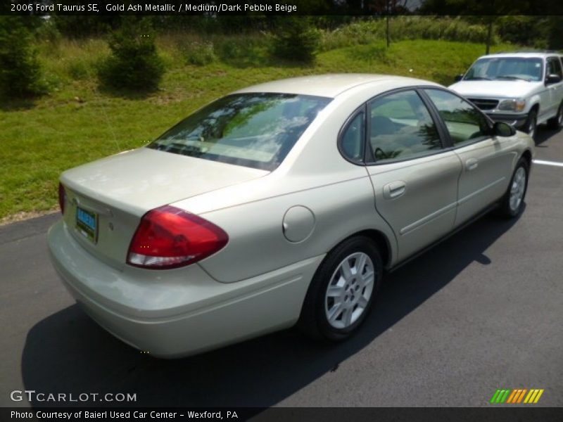 Gold Ash Metallic / Medium/Dark Pebble Beige 2006 Ford Taurus SE