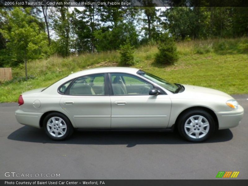 Gold Ash Metallic / Medium/Dark Pebble Beige 2006 Ford Taurus SE
