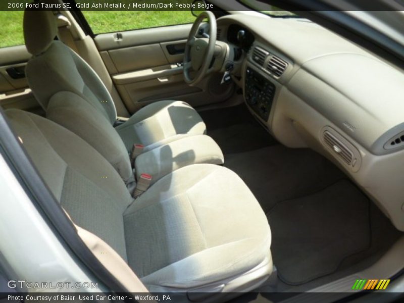 Gold Ash Metallic / Medium/Dark Pebble Beige 2006 Ford Taurus SE