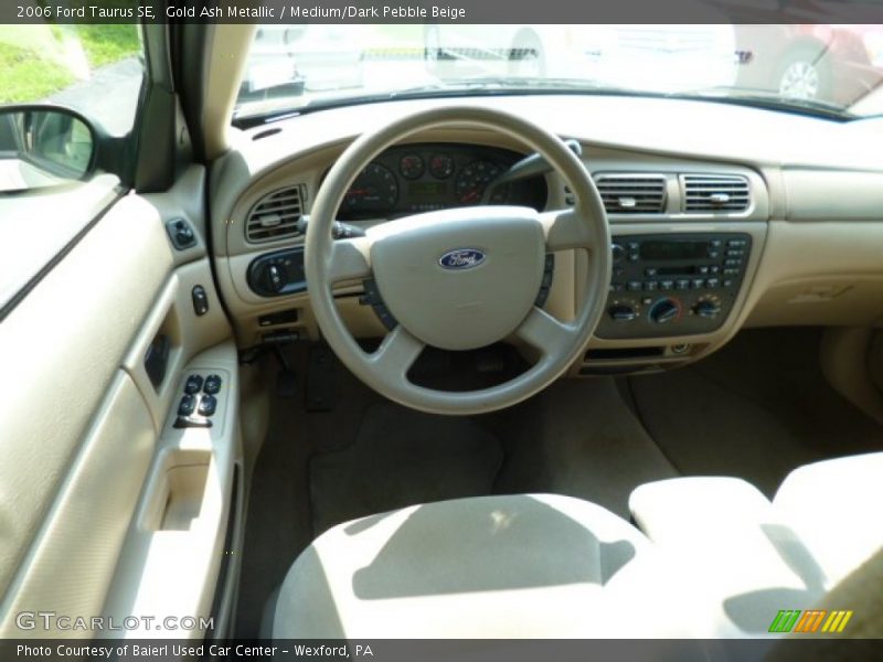 Gold Ash Metallic / Medium/Dark Pebble Beige 2006 Ford Taurus SE