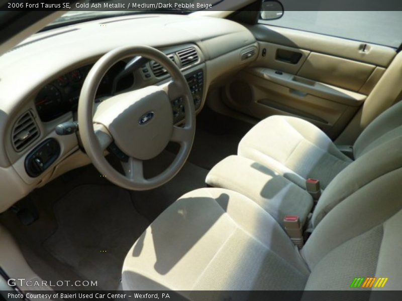 Gold Ash Metallic / Medium/Dark Pebble Beige 2006 Ford Taurus SE
