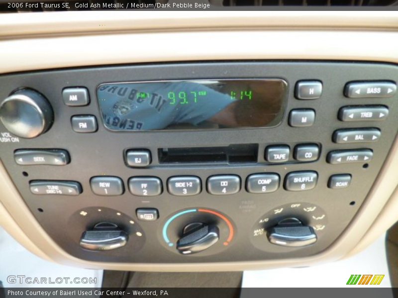 Gold Ash Metallic / Medium/Dark Pebble Beige 2006 Ford Taurus SE