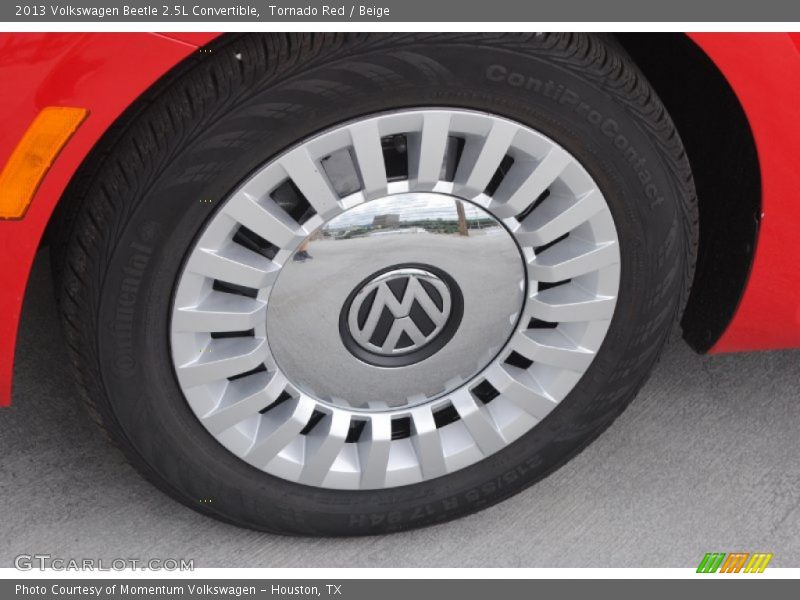 Tornado Red / Beige 2013 Volkswagen Beetle 2.5L Convertible