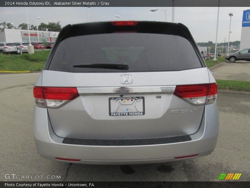 Alabaster Silver Metallic / Gray 2014 Honda Odyssey EX