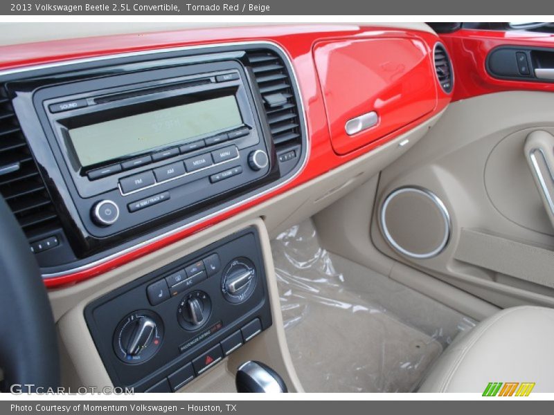 Tornado Red / Beige 2013 Volkswagen Beetle 2.5L Convertible