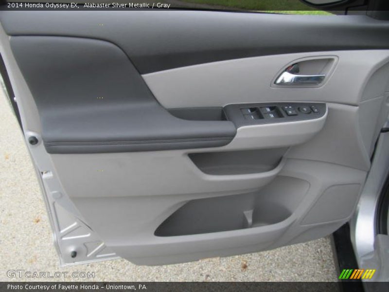 Alabaster Silver Metallic / Gray 2014 Honda Odyssey EX
