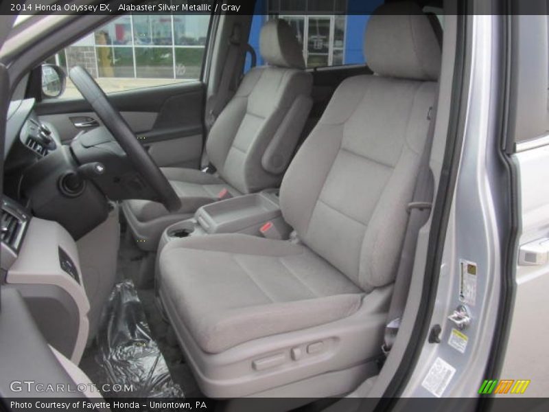 Alabaster Silver Metallic / Gray 2014 Honda Odyssey EX
