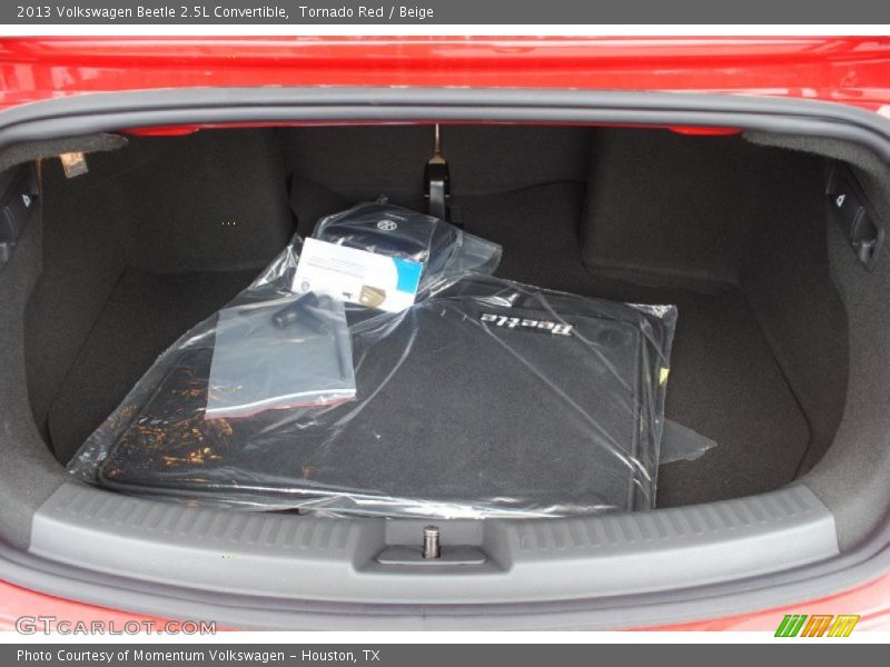 Tornado Red / Beige 2013 Volkswagen Beetle 2.5L Convertible