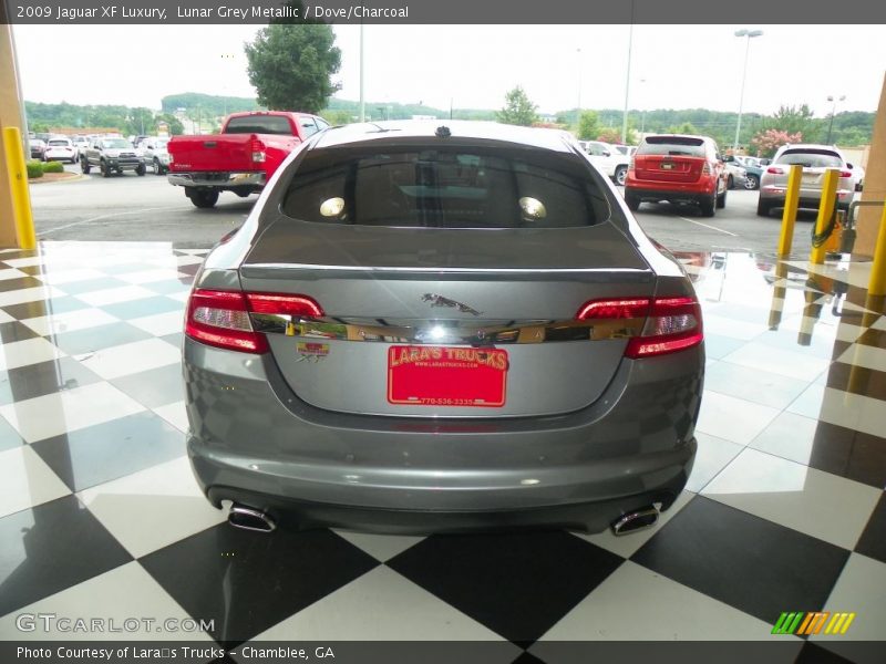 Lunar Grey Metallic / Dove/Charcoal 2009 Jaguar XF Luxury