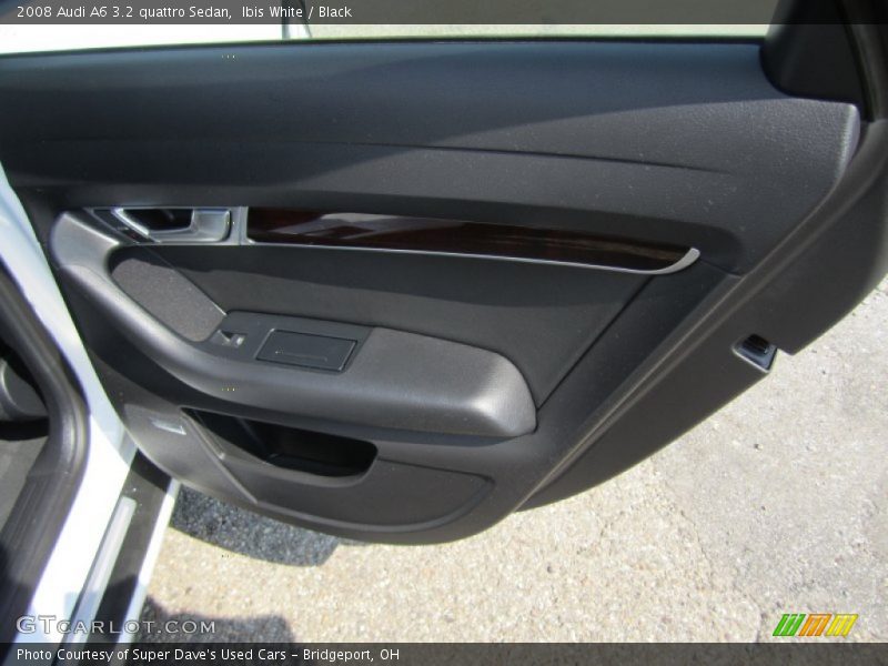 Ibis White / Black 2008 Audi A6 3.2 quattro Sedan