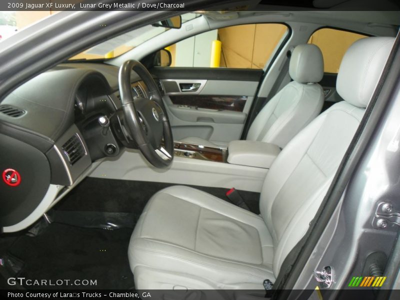 Lunar Grey Metallic / Dove/Charcoal 2009 Jaguar XF Luxury