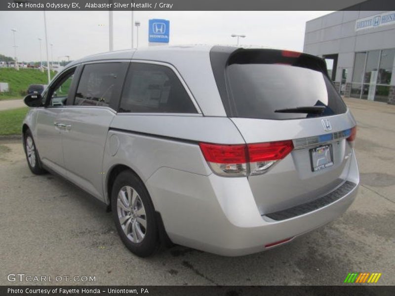 Alabaster Silver Metallic / Gray 2014 Honda Odyssey EX