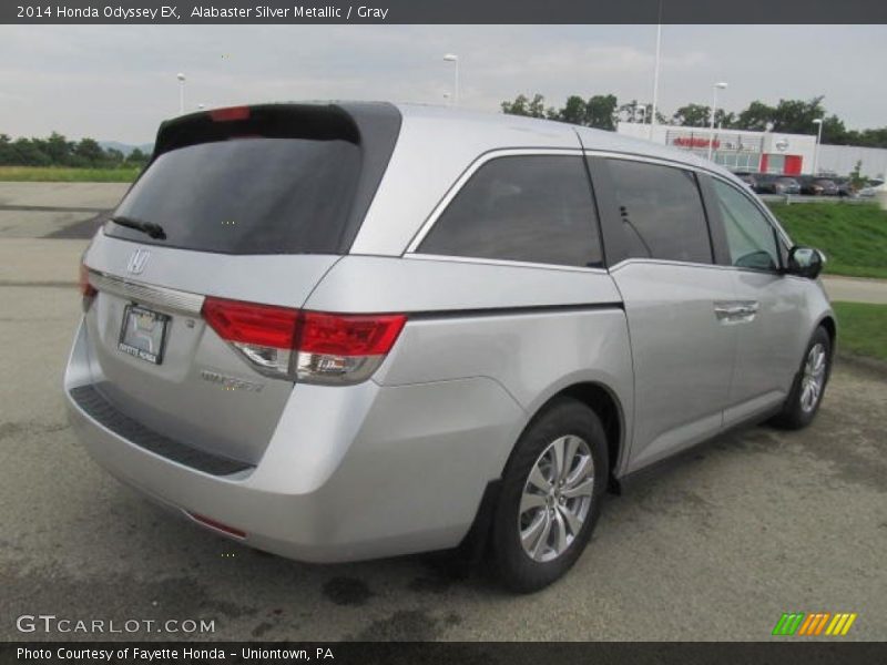 Alabaster Silver Metallic / Gray 2014 Honda Odyssey EX
