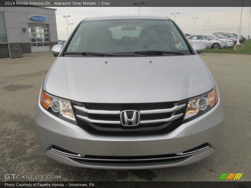 Alabaster Silver Metallic / Gray 2014 Honda Odyssey EX