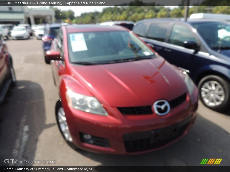 Copper Red Mica / Sand 2007 Mazda CX-7 Grand Touring