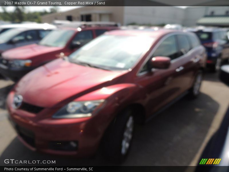 Copper Red Mica / Sand 2007 Mazda CX-7 Grand Touring