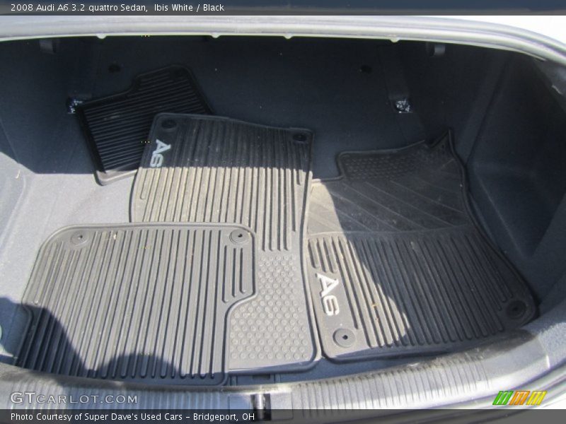 Ibis White / Black 2008 Audi A6 3.2 quattro Sedan