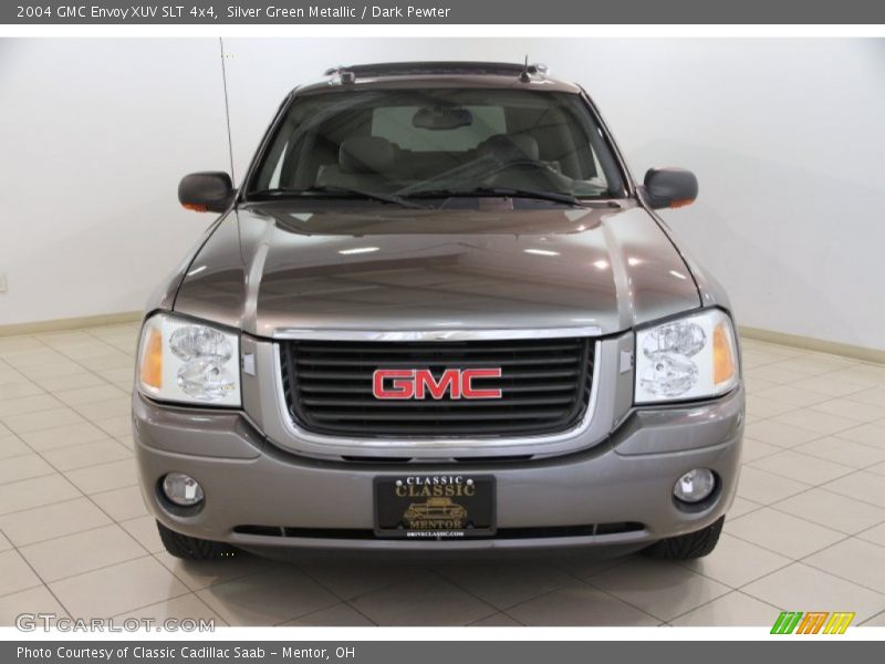 Silver Green Metallic / Dark Pewter 2004 GMC Envoy XUV SLT 4x4