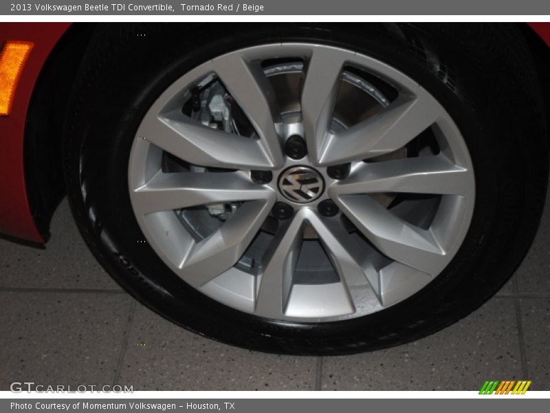 Tornado Red / Beige 2013 Volkswagen Beetle TDI Convertible