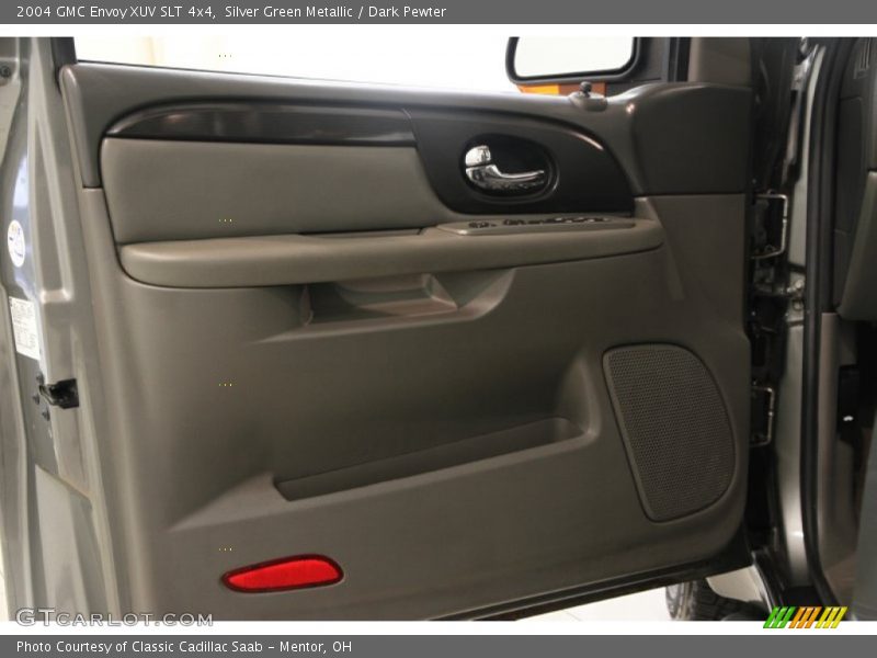 Silver Green Metallic / Dark Pewter 2004 GMC Envoy XUV SLT 4x4