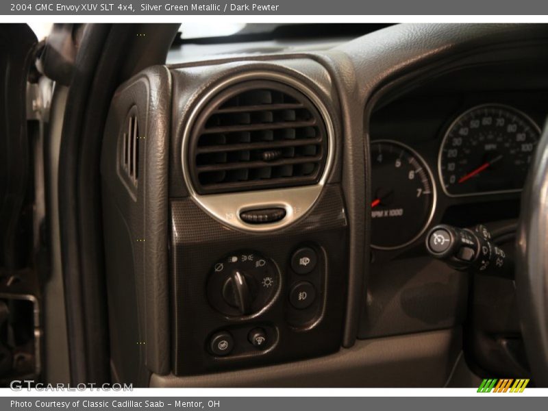 Silver Green Metallic / Dark Pewter 2004 GMC Envoy XUV SLT 4x4