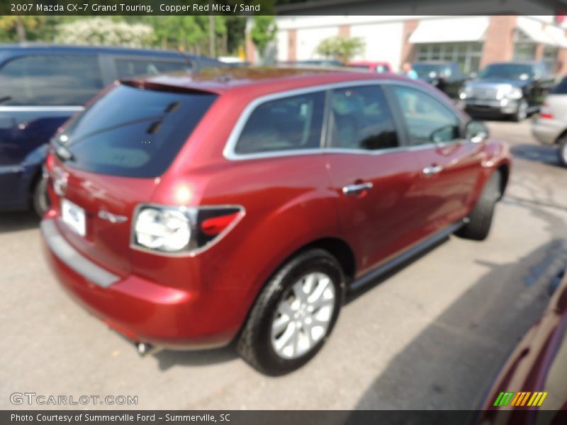 Copper Red Mica / Sand 2007 Mazda CX-7 Grand Touring