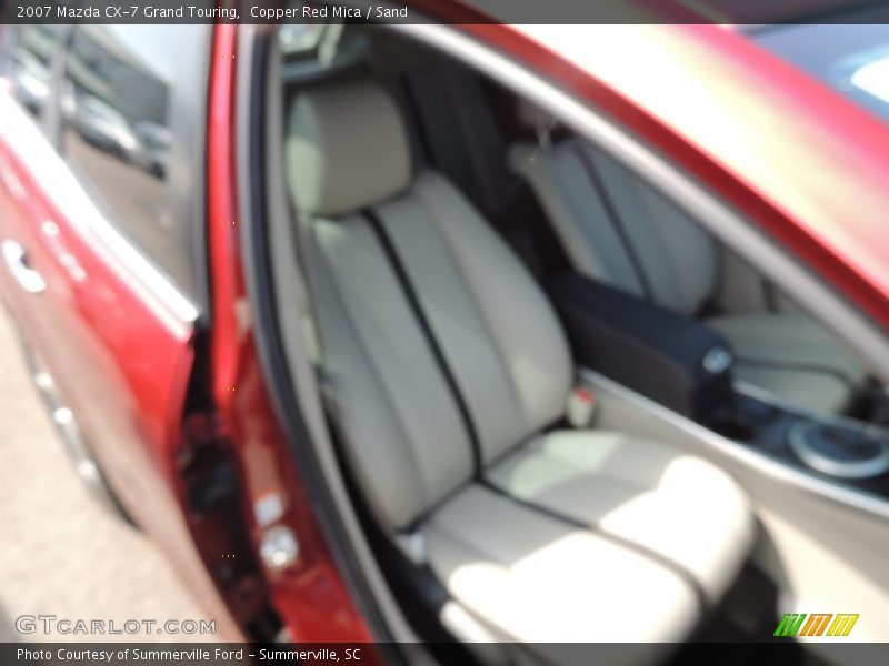 Copper Red Mica / Sand 2007 Mazda CX-7 Grand Touring