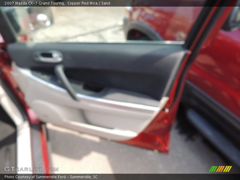 Copper Red Mica / Sand 2007 Mazda CX-7 Grand Touring