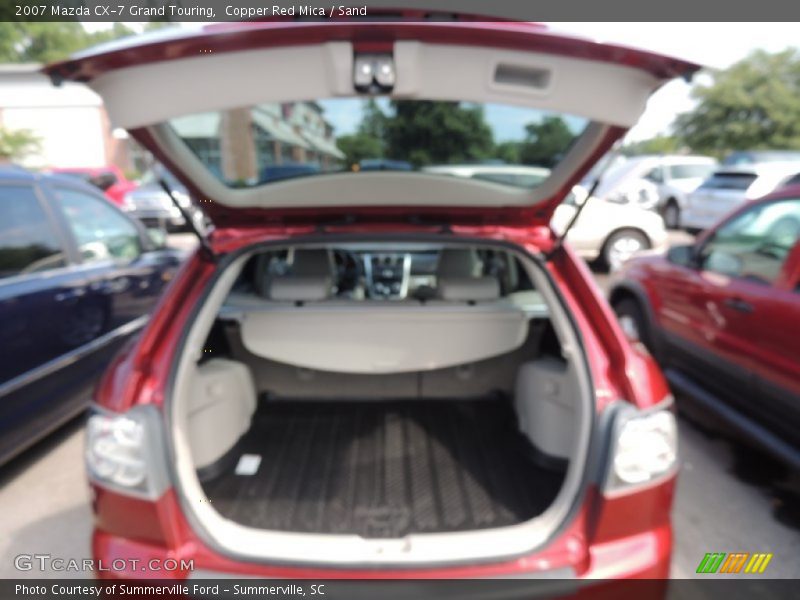 Copper Red Mica / Sand 2007 Mazda CX-7 Grand Touring