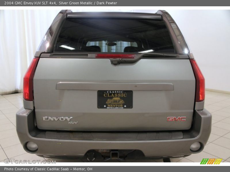 Silver Green Metallic / Dark Pewter 2004 GMC Envoy XUV SLT 4x4
