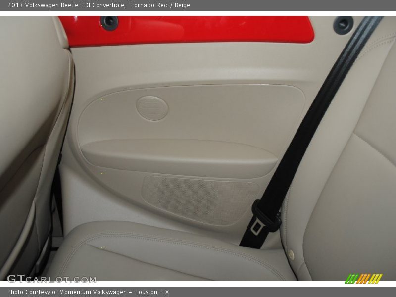 Tornado Red / Beige 2013 Volkswagen Beetle TDI Convertible