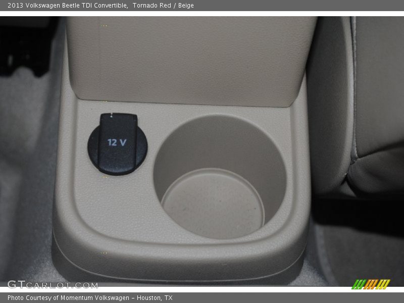 Tornado Red / Beige 2013 Volkswagen Beetle TDI Convertible