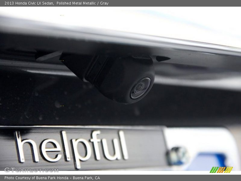 Polished Metal Metallic / Gray 2013 Honda Civic LX Sedan