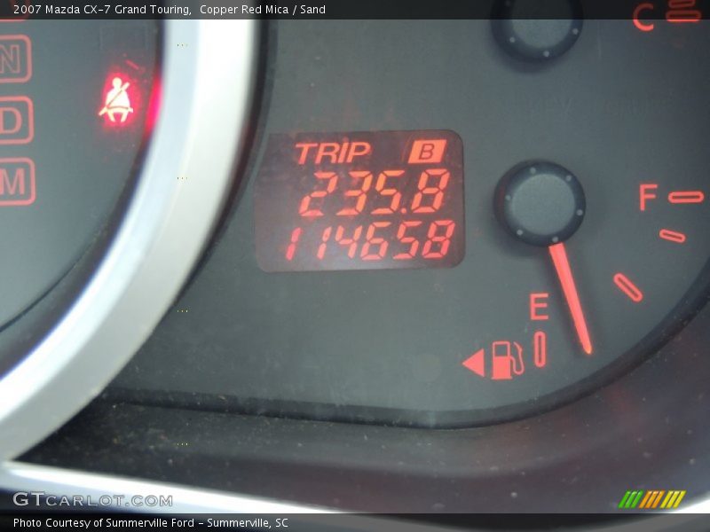 Copper Red Mica / Sand 2007 Mazda CX-7 Grand Touring
