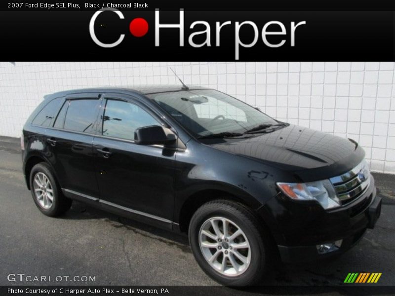 Black / Charcoal Black 2007 Ford Edge SEL Plus