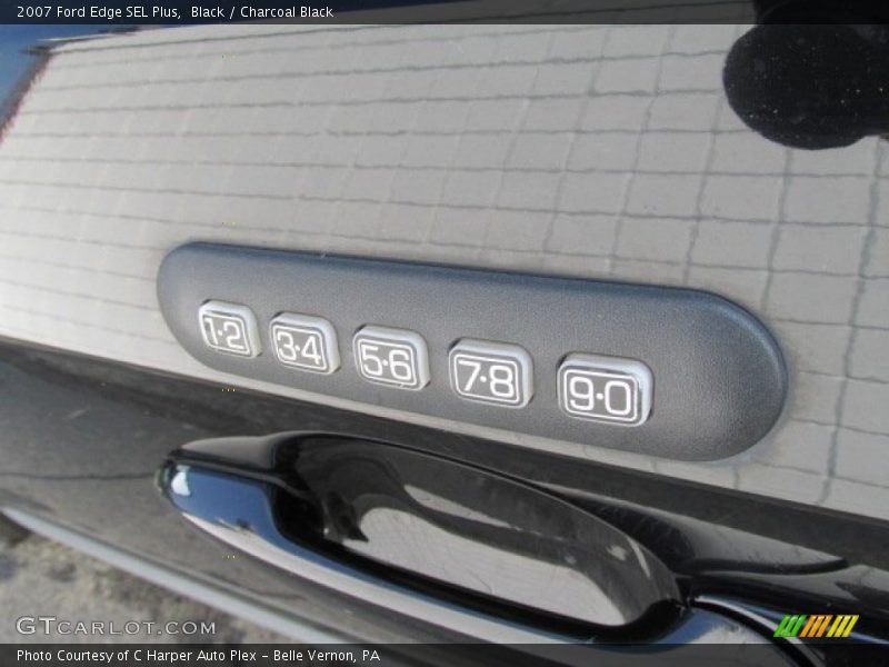 Black / Charcoal Black 2007 Ford Edge SEL Plus