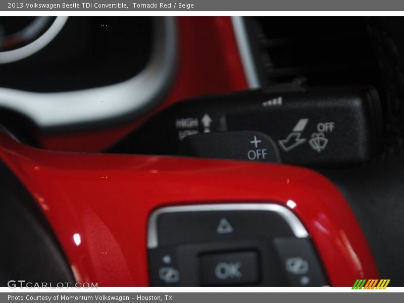 Tornado Red / Beige 2013 Volkswagen Beetle TDI Convertible