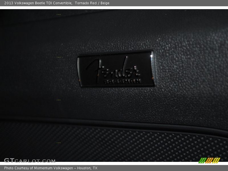 Tornado Red / Beige 2013 Volkswagen Beetle TDI Convertible