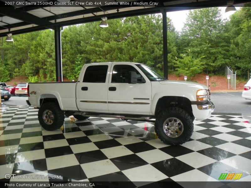 Summit White / Medium Gray 2007 GMC Sierra 2500HD Classic SLT Crew Cab 4x4