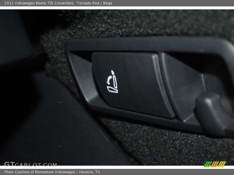 Tornado Red / Beige 2013 Volkswagen Beetle TDI Convertible